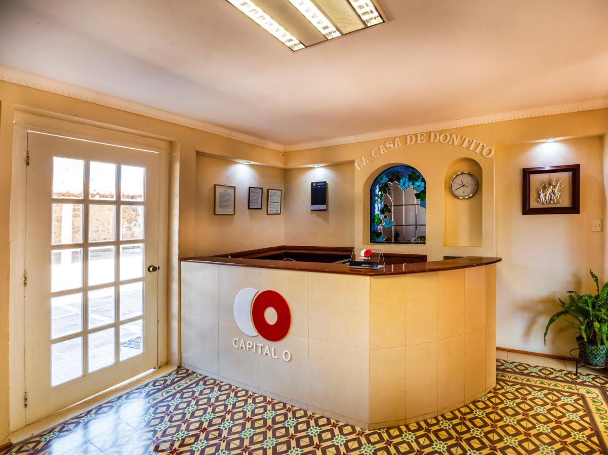 Jocotitlán Capital O Hotel Casa Don Tito מראה חיצוני תמונה